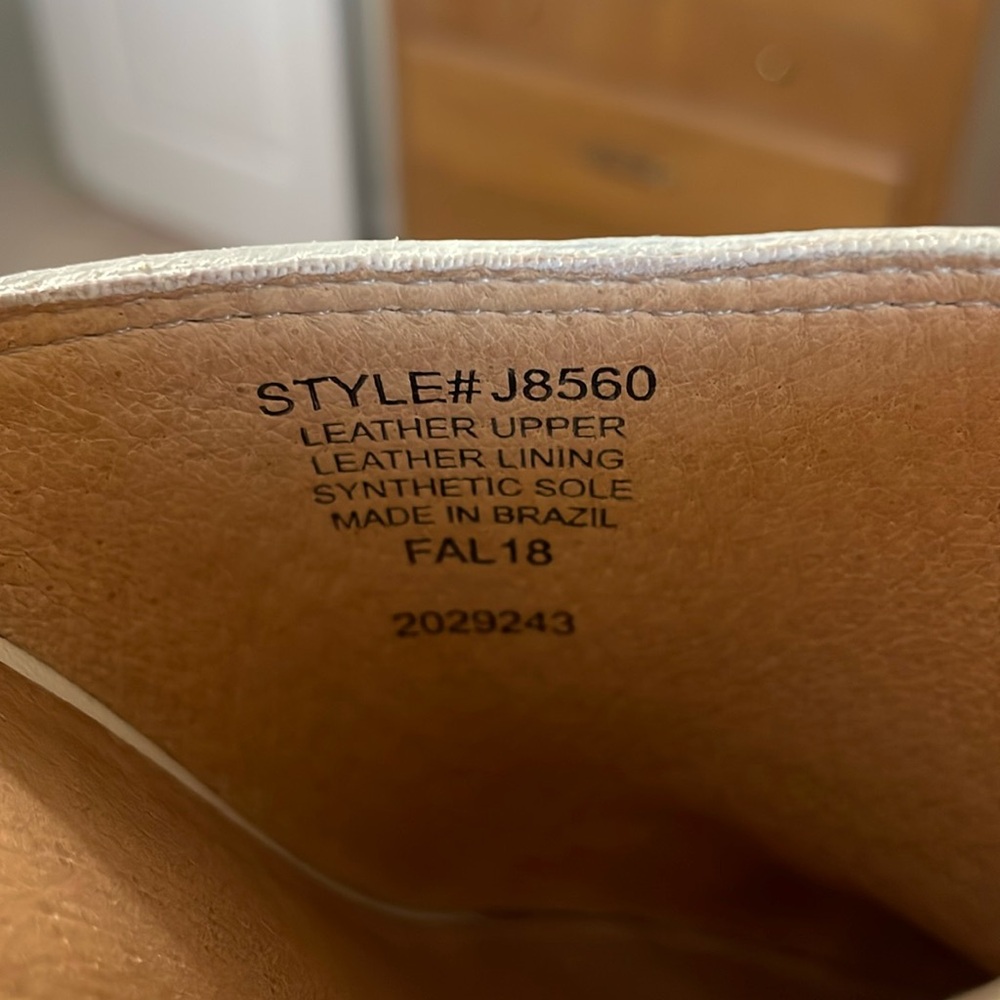 Madewell Cream Colored Harper Mule Sz. 8 - Picture 11 of 11